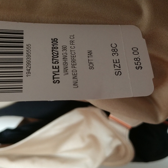 FIND NPR PRICE REDUCENWT@$116 PAIR 38C Silky Underwire VanishEdge FrontClasp Bra - Picture 5 of 6